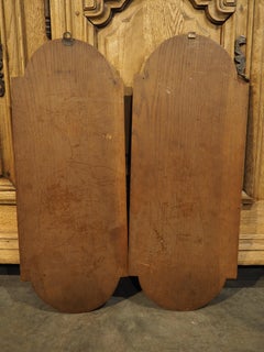 Pair of French Trophées de Chasse Mounted Hunt Plaques, Early 1900s