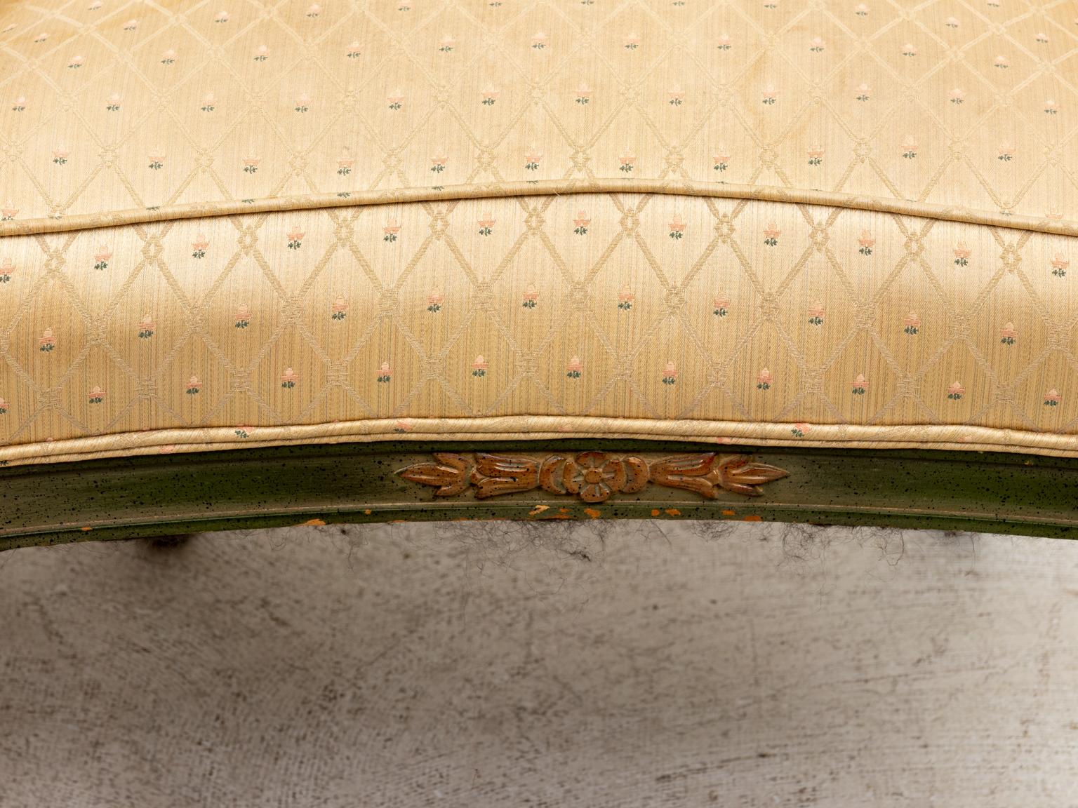 20th Century Pair of French Upholstered Armchairs