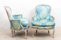 Pair of French Upholstered Chairs