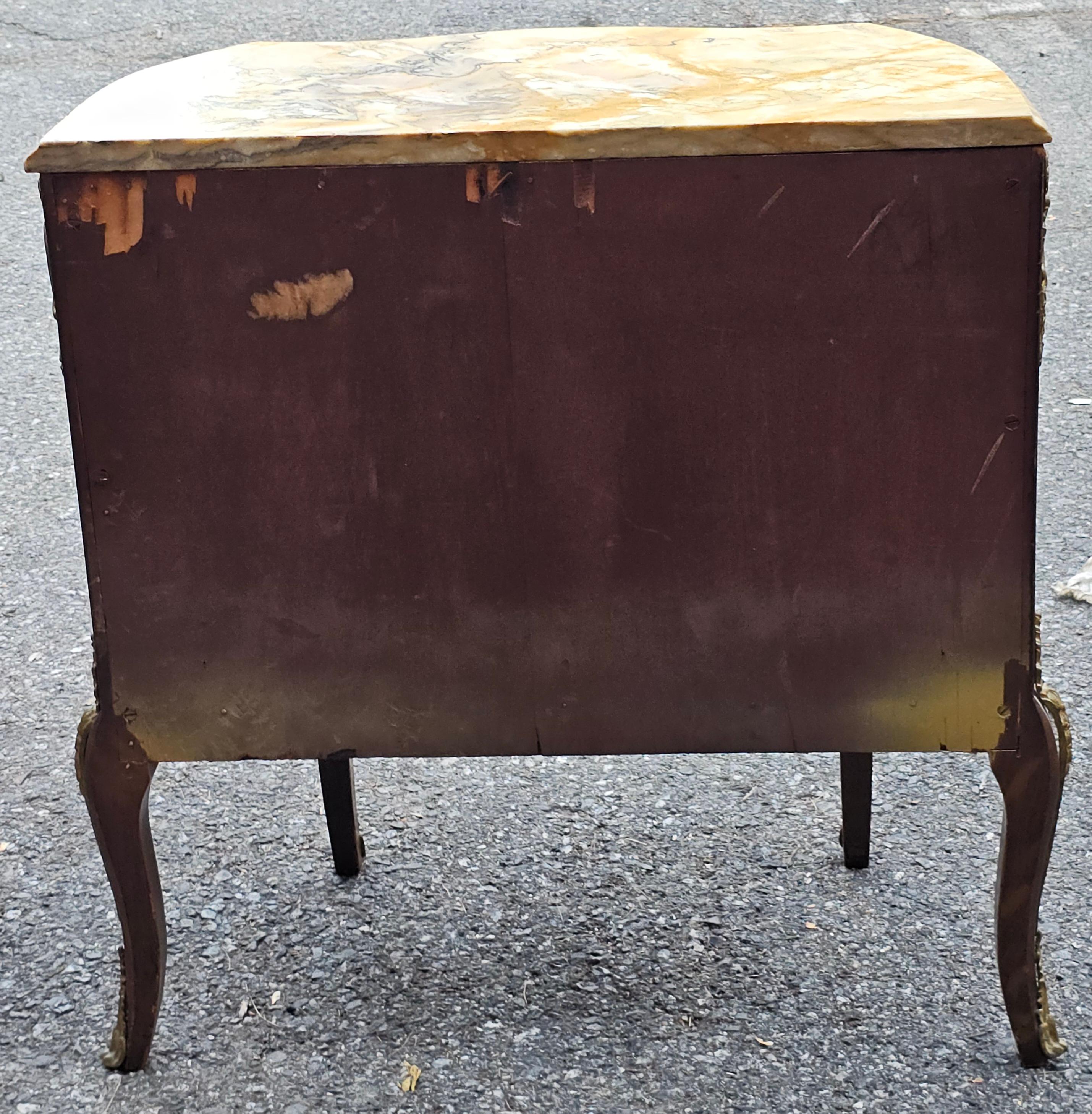Pair of French Vernis Martin Style Hand-Painted Commodes, Signed A. Mancini For Sale 4