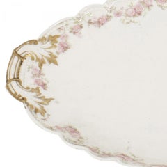 Pair of French Victorian Porcelain Serving Platters