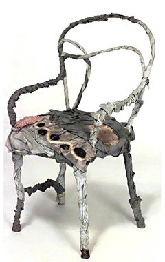 Pair of French Victorian Fantasy Armchairs