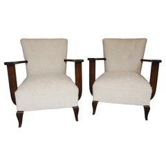Pair of French Vintage Armchairs