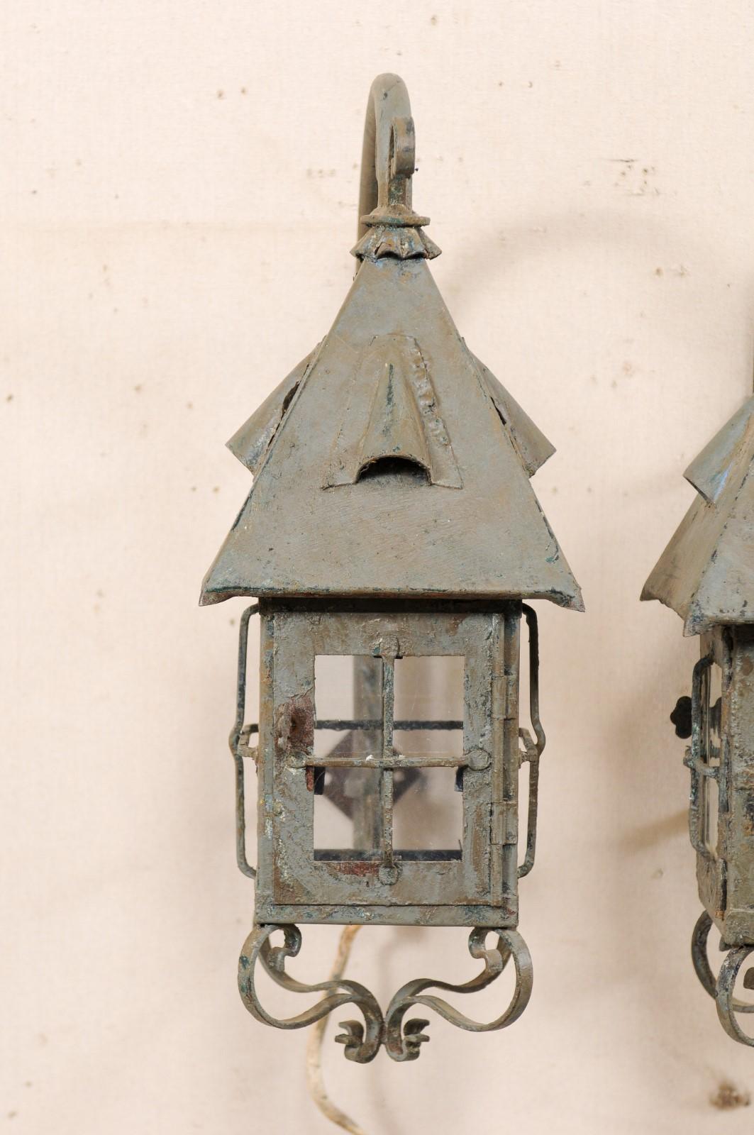 french vintage lanterns