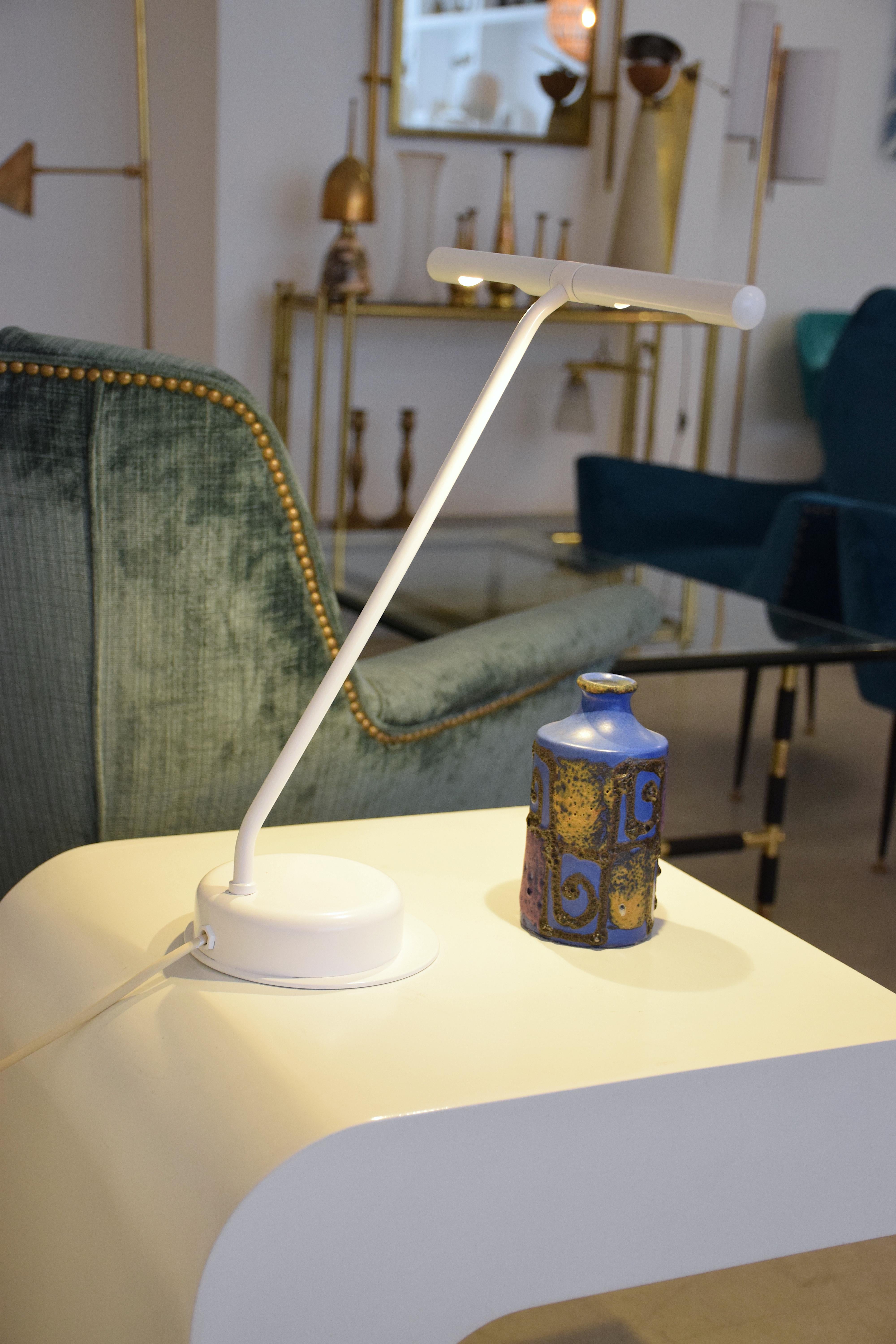 Pair of French Vintage Rotatable Desk Lamps, 1970s 11