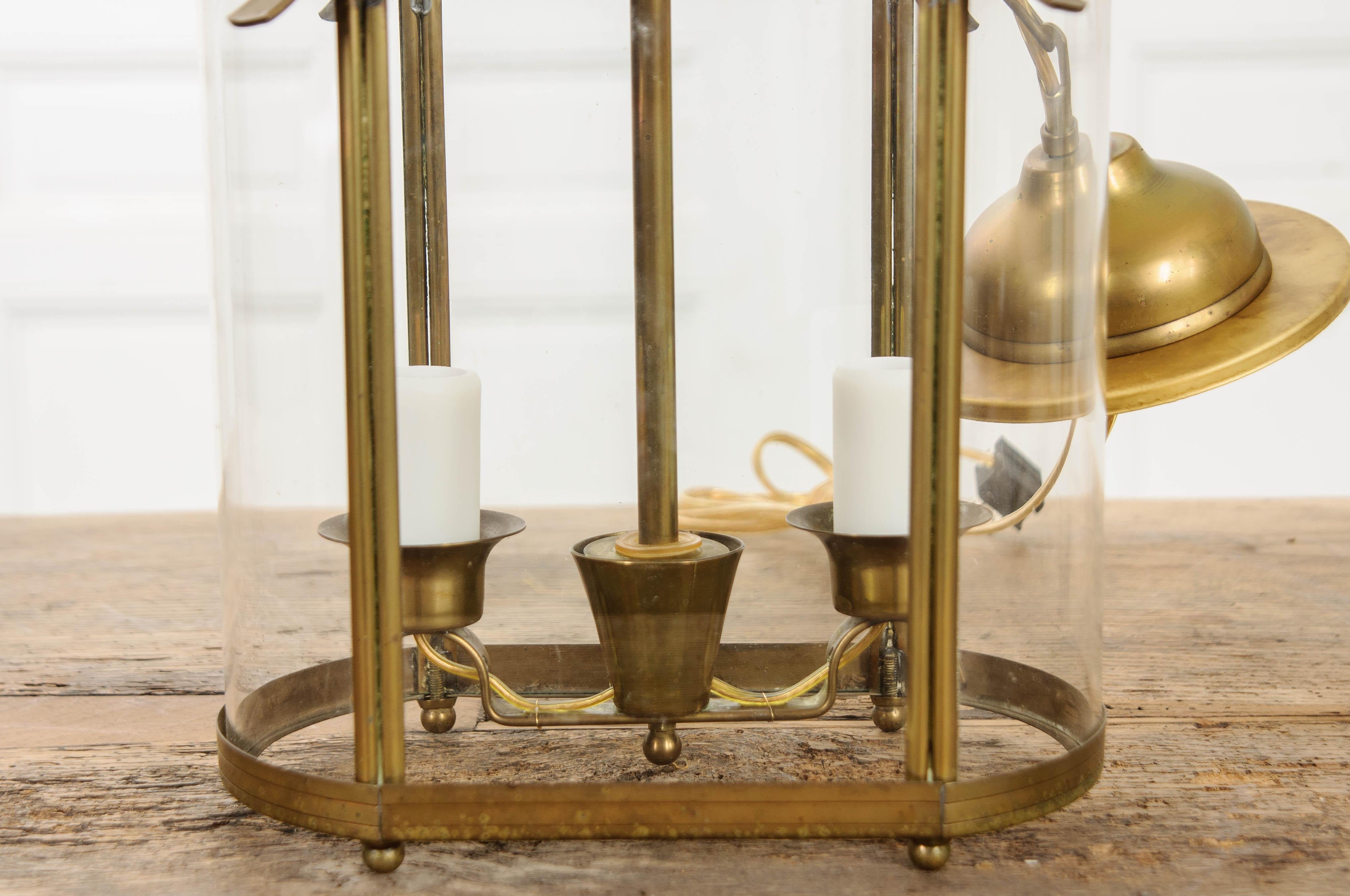 vintage brass lanterns