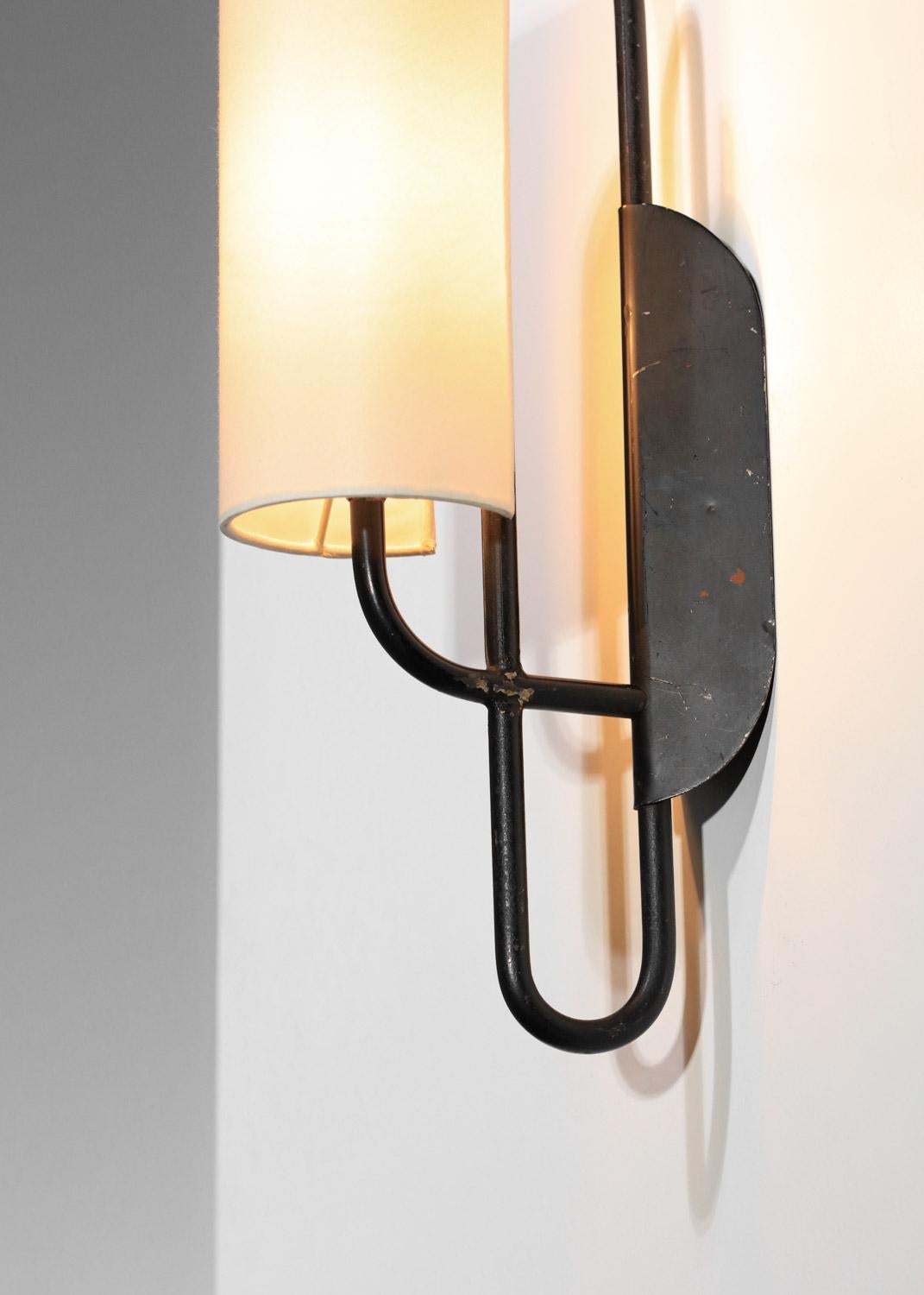 Mid-20th Century French vintage wall light from the 50's in the style of Jean Royère 