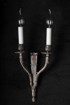 Pair of French Wall Appliques Sconces Louis XVI