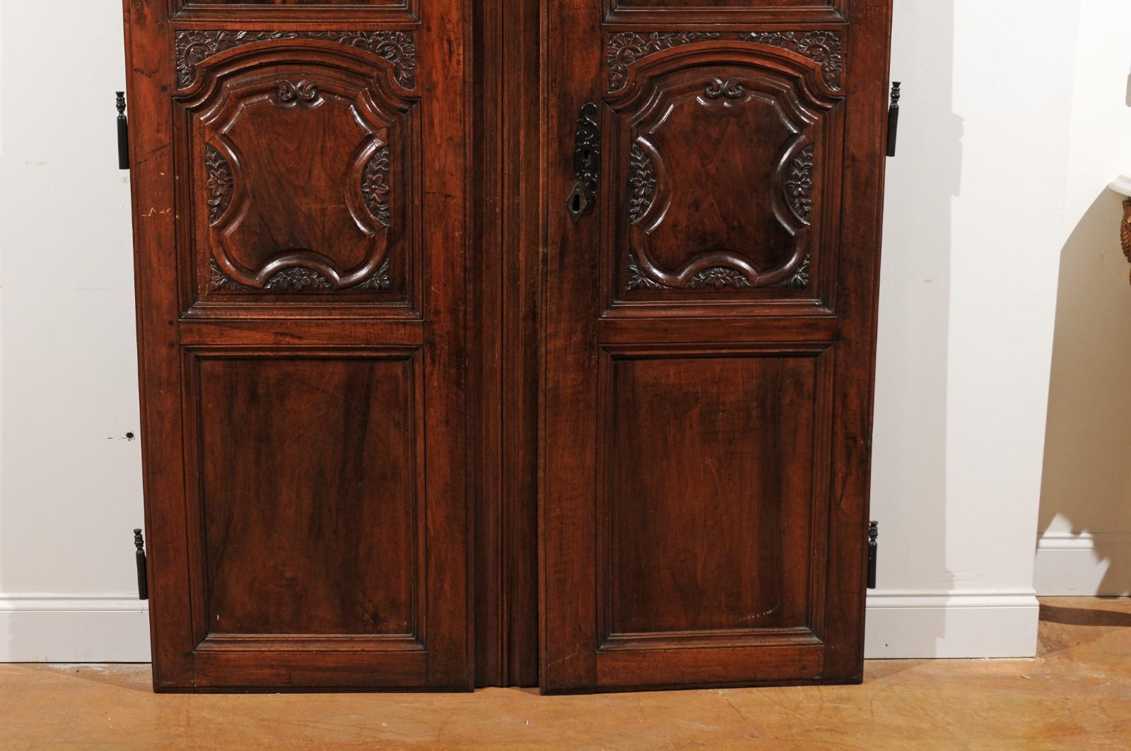 french hand carved doors