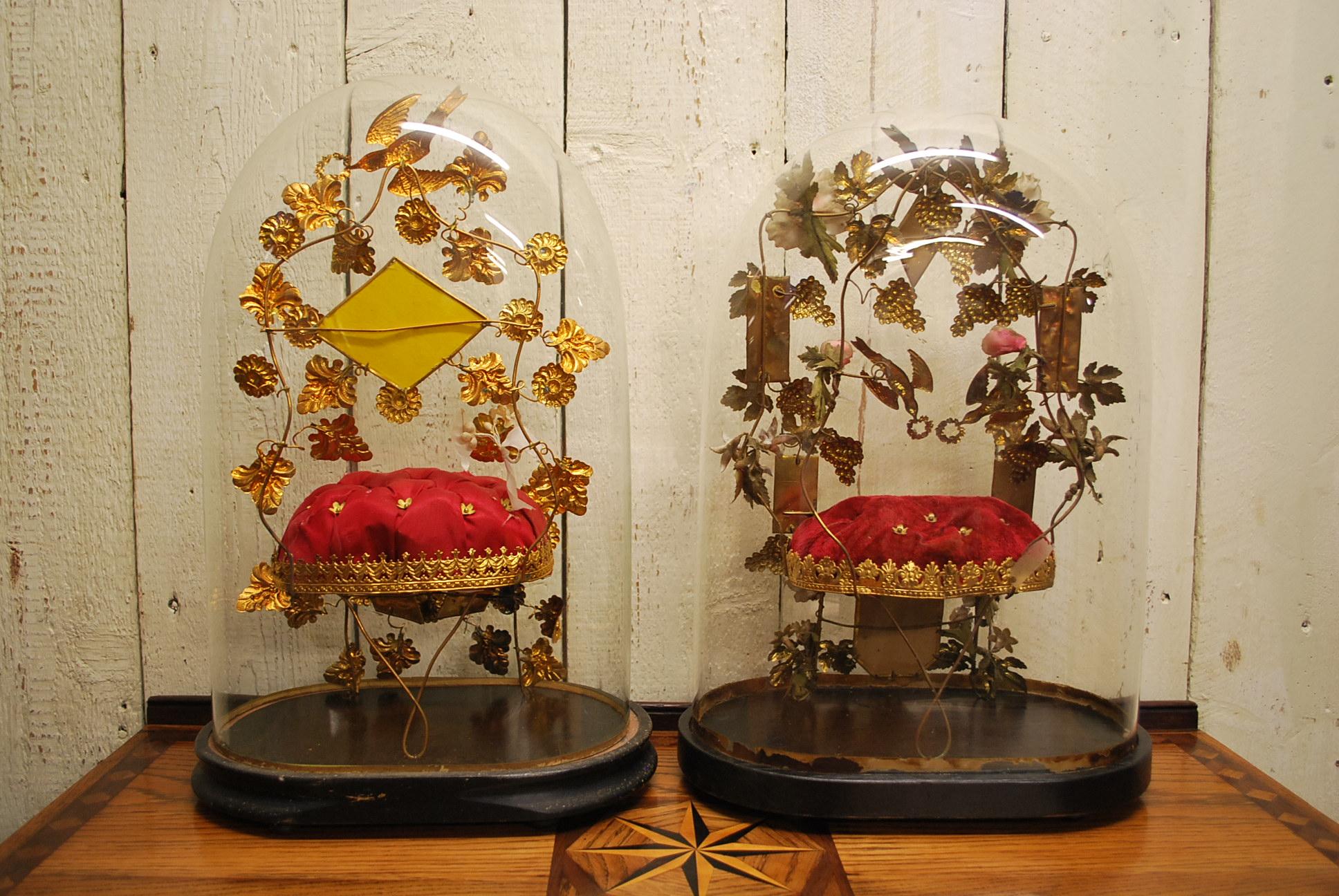 Pair of French Wedding Domes For Sale 4