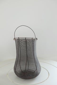 Pair of French Wirework Raisin Dryers