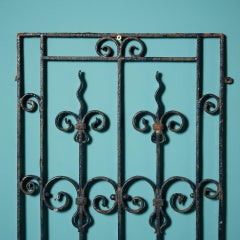 Pair of French Wrought Iron Decorative Wall Panels
