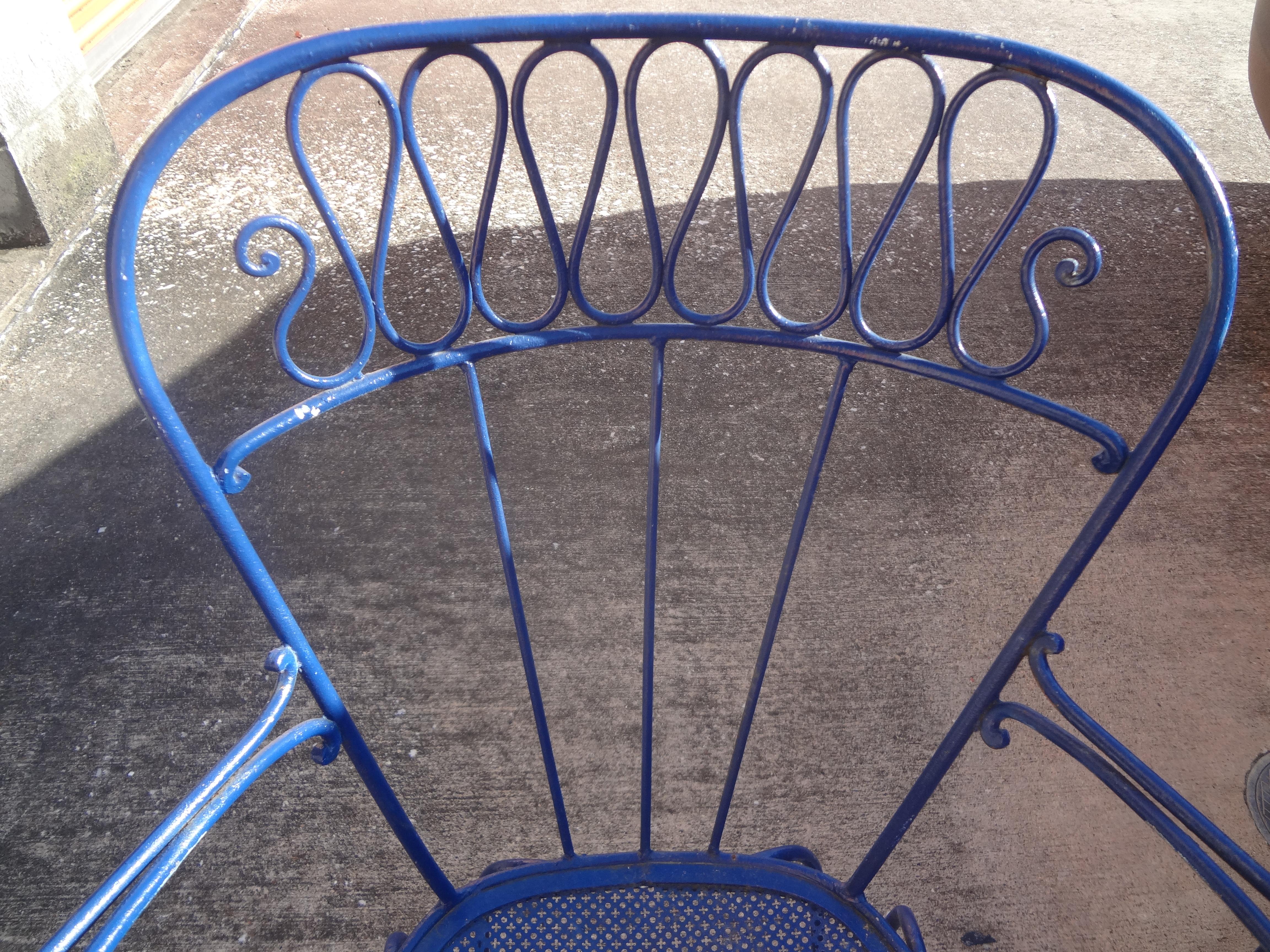french wrought iron chairs