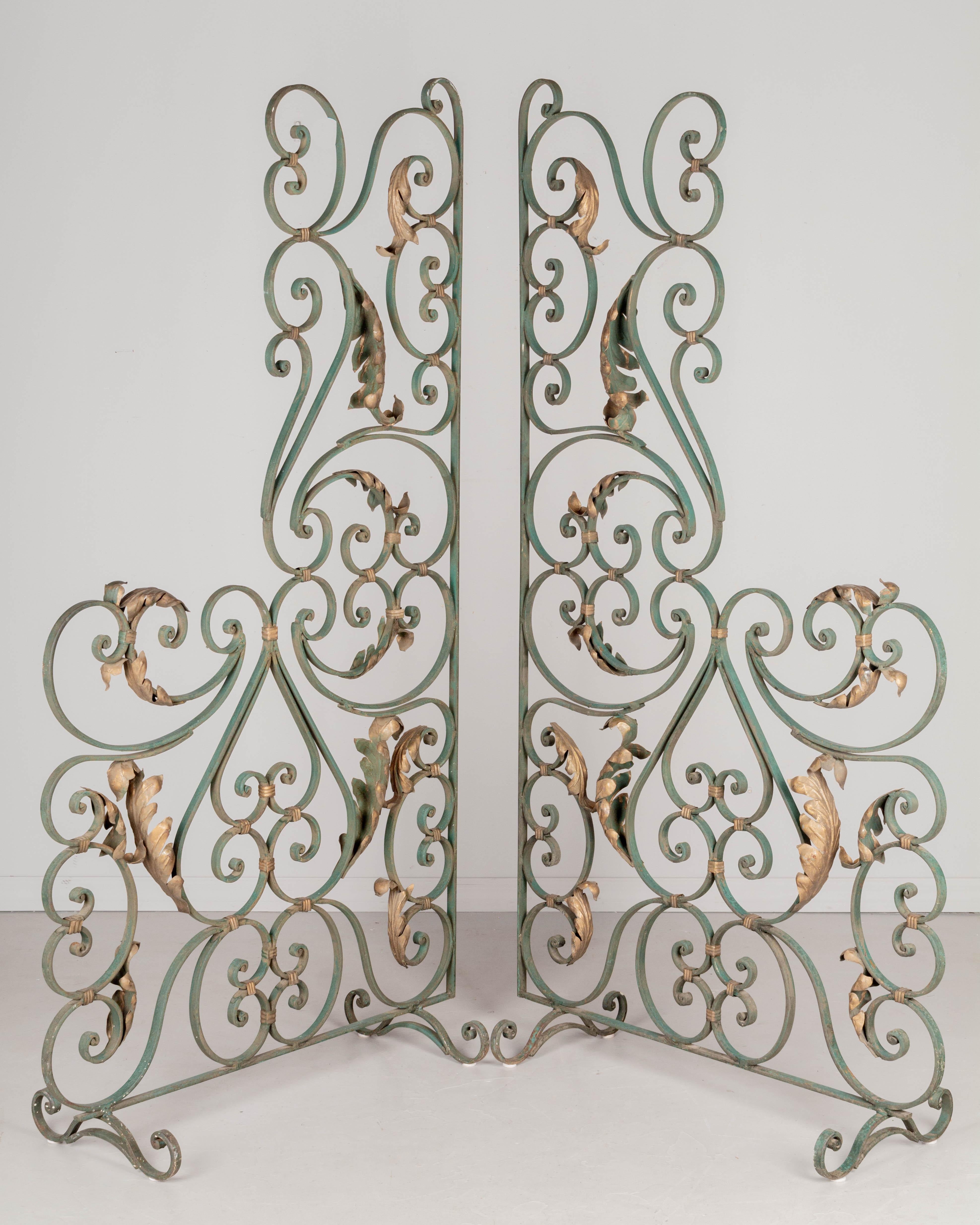 wrought iron room dividers