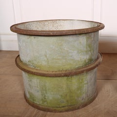 Pair of French Zinc Planters
