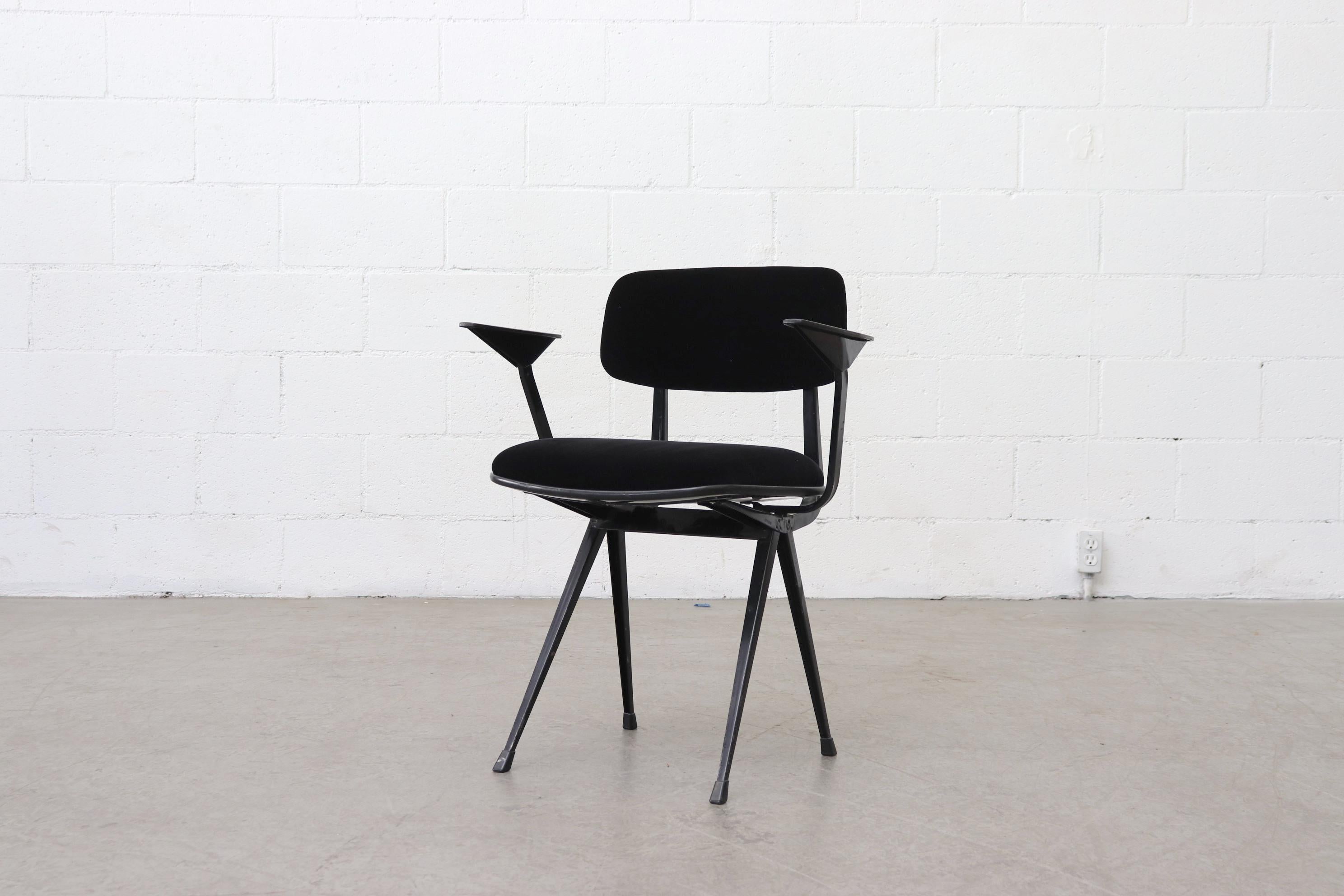 Mid-Century Modern Pair of Friso Kramer 'Result' Armchairs