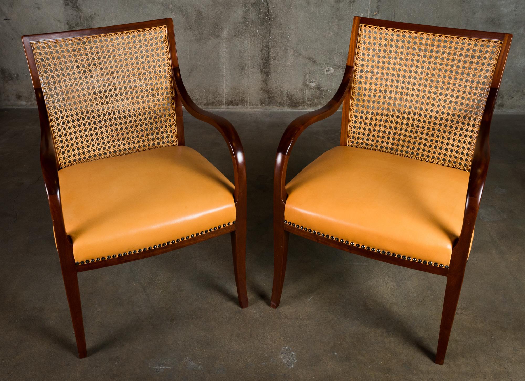 Pair of Frits Henningsen Armchairs 1