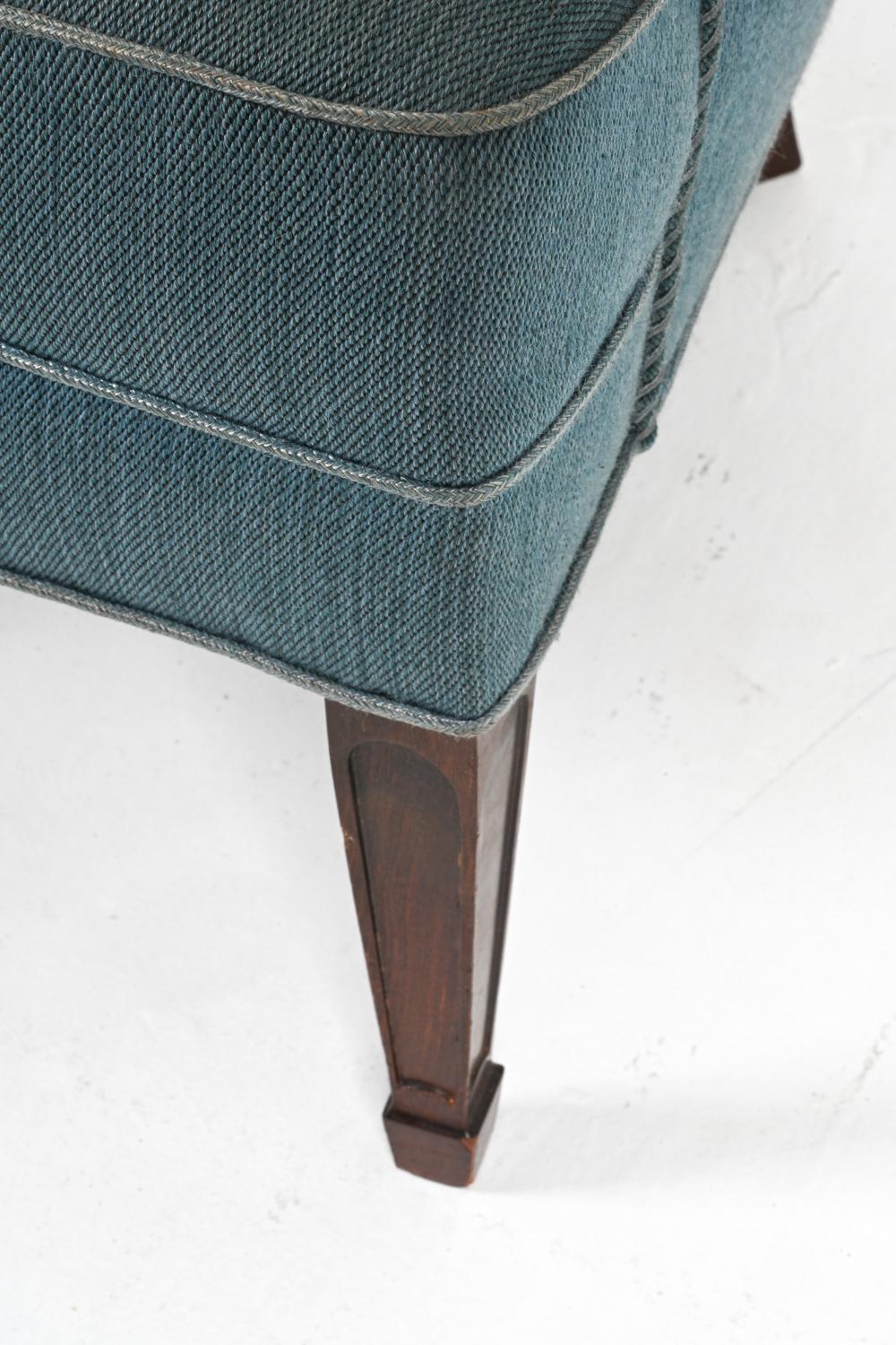 Frits Henningsen Easy Chairs aus Mahagoni, ca. 1940er Jahre, Paar (20. Jahrhundert) im Angebot