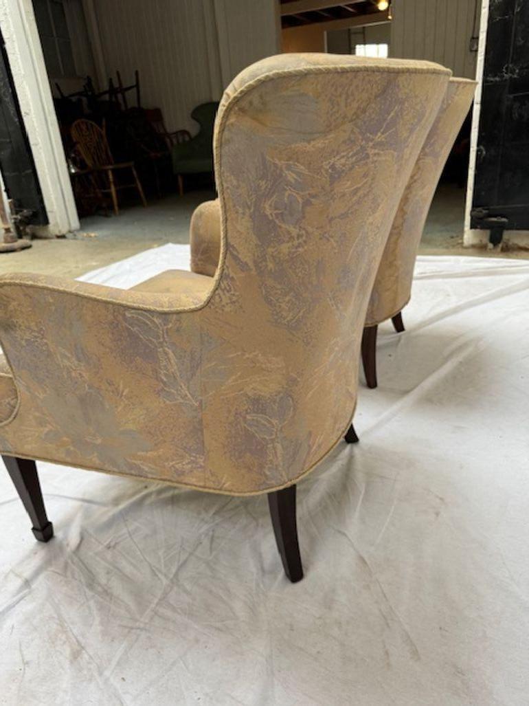 Danish Pair of Frits Henningsen Lounge Chairs