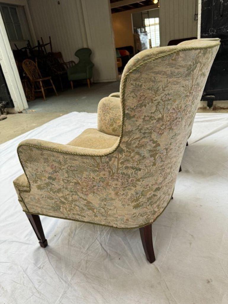 Danish Pair of Frits Henningsen Lounge Chairs