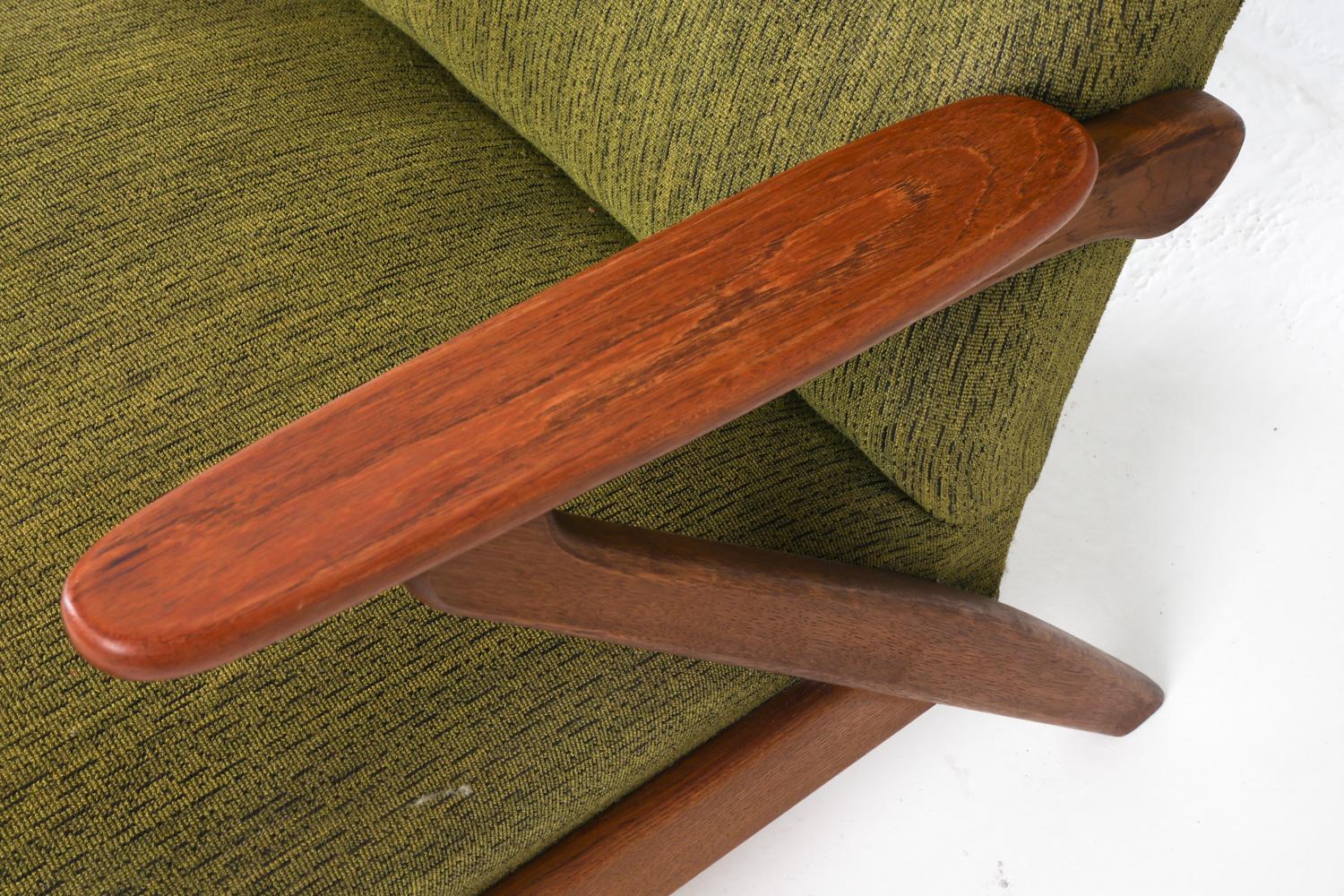 Pair of Fritz Hansen Style Danish Teak Lounge Chairs, Circa 1960s For Sale 2