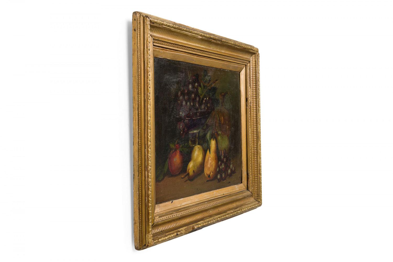 Paar Obst mit Krug Stillleben Gemälde im Angebot 12