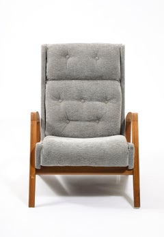 Pair of FS144 RJ Caillette Armchairs for Steiner, France1950's