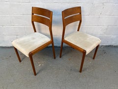 Pair of 'FS17' Teak Danish Dining Chairs by House of Denmark