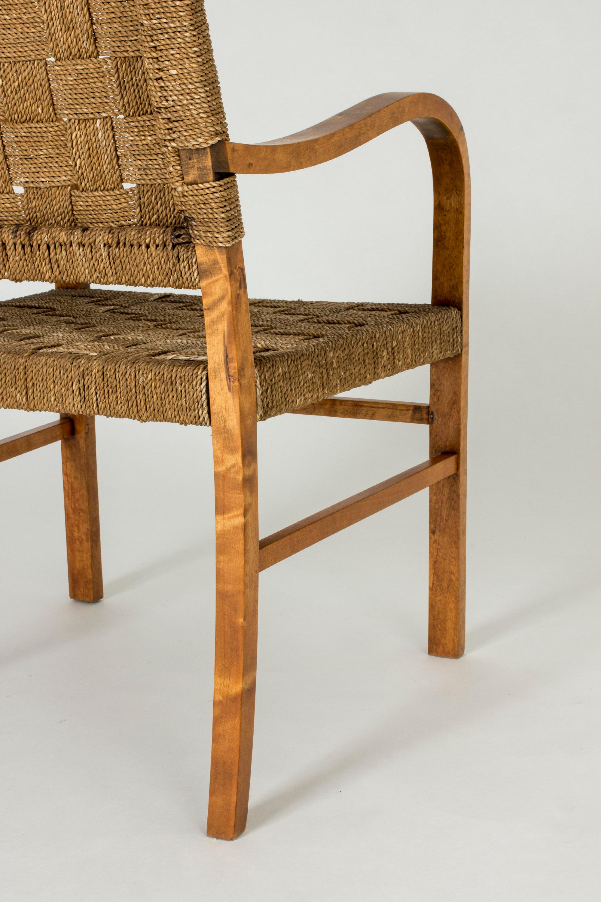 Functionalist Armchair by Axel Larsson for Bodafors, Sweden, 1930s 1
