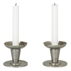 Pair of Functionalist Candlesticks from GAB