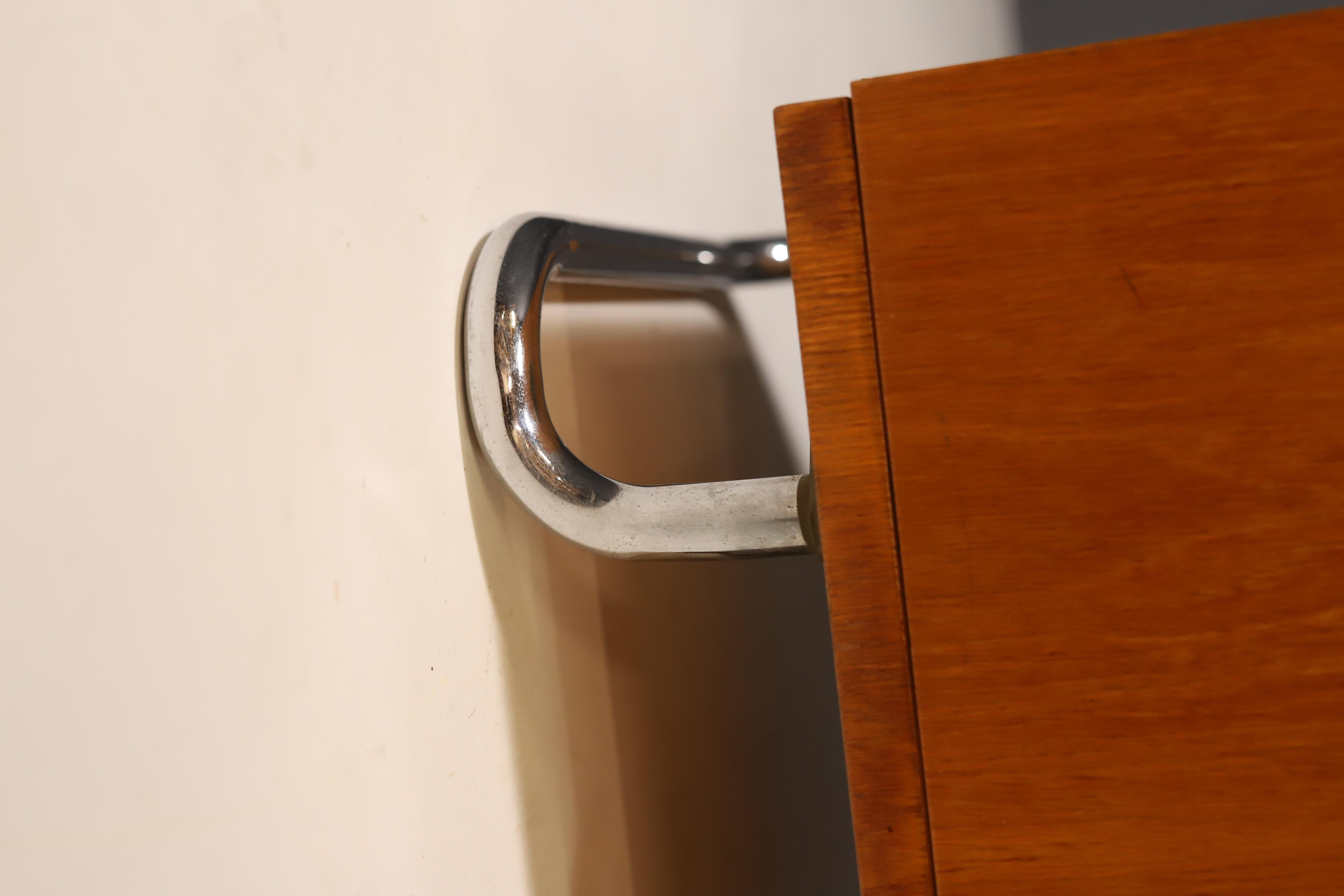 Pair of Functionalist Nightstands  Kovona N.P., 1950s 6