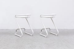 Coppia di sgabelli da bar svedesi di Borge Lindau & Lindekrantz