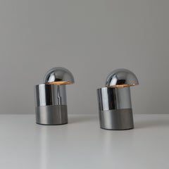 Coppia di lampade da tavolo "Futura" di Ivo Sedazzari per Prisma