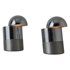 Pair of 'Futura'Table Lamps by Ivo Sedazzari for Prisma