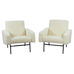 Pair of G 10 armchairs by Pierre Guariche, Editions Airborne, France, circa 1960