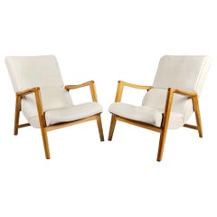 Paire de chaises longues G Plan E Gomme Siesta Modèle 411 de Victor Wilkins