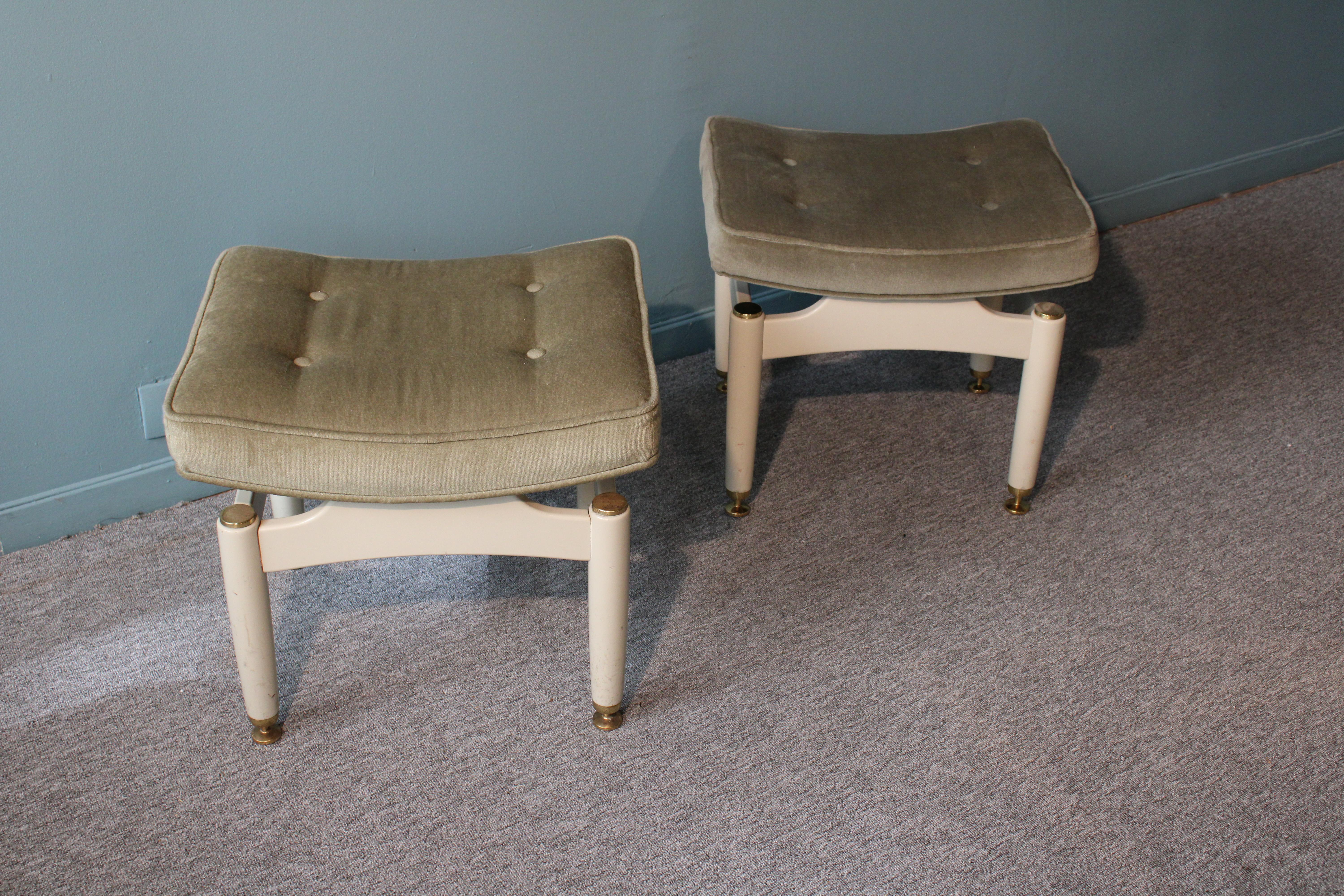 20th Century Pair of G-Plan Stools For Sale
