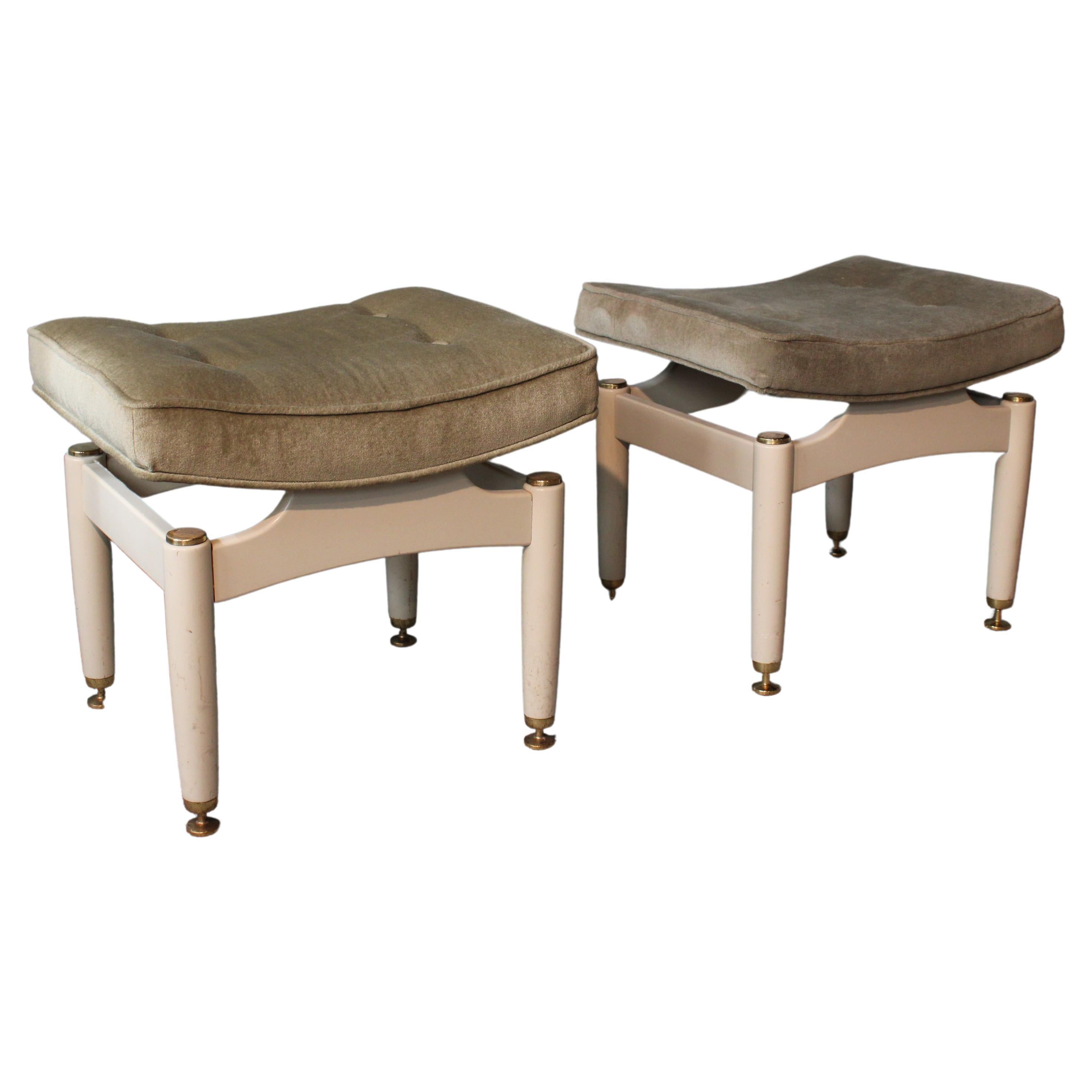 Pair of G-Plan Stools For Sale