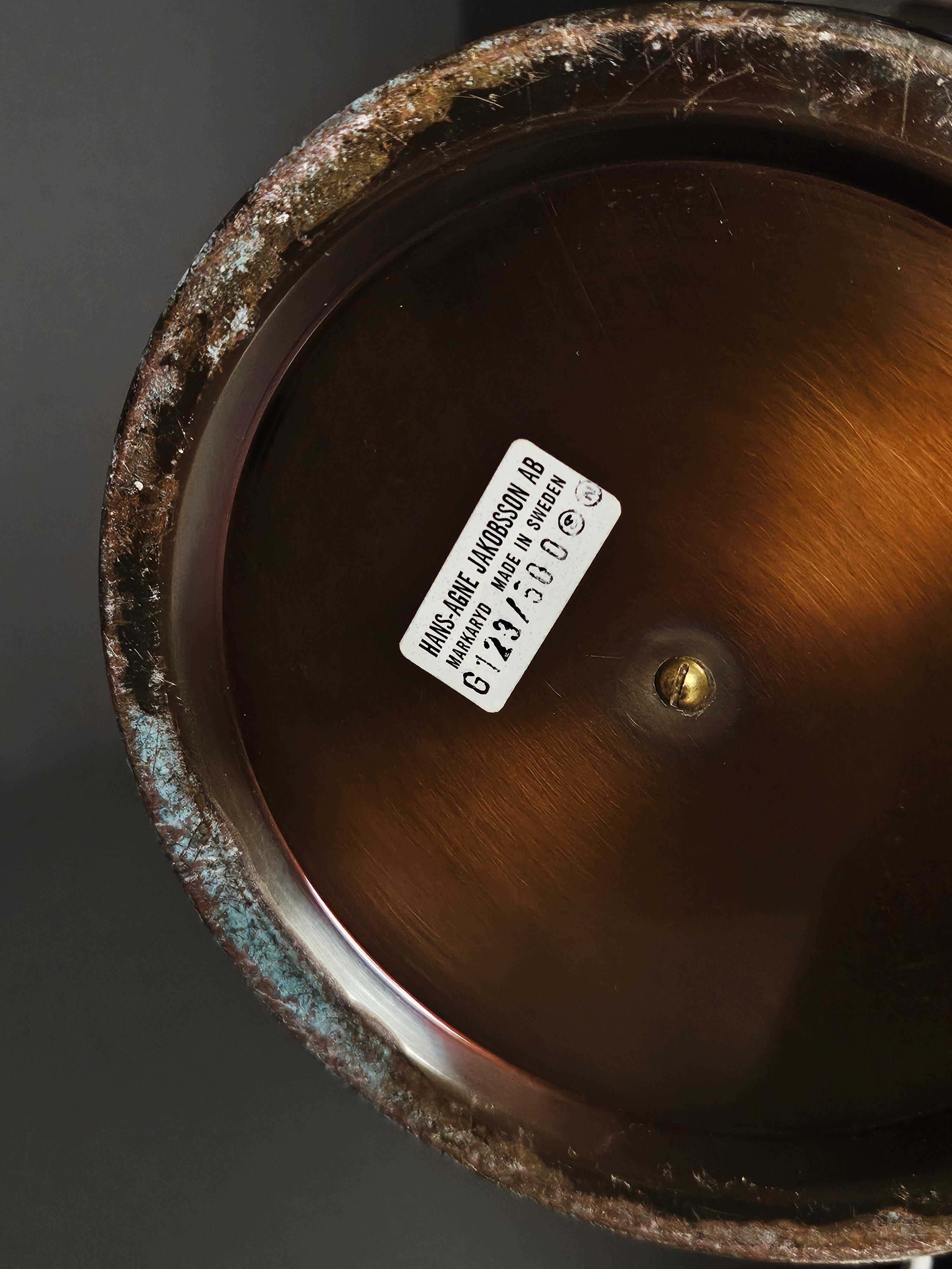 Paire de lampadaires ballon « G123 » de Hans-Agne Jakobsson, Suède, années 1960 en vente 5