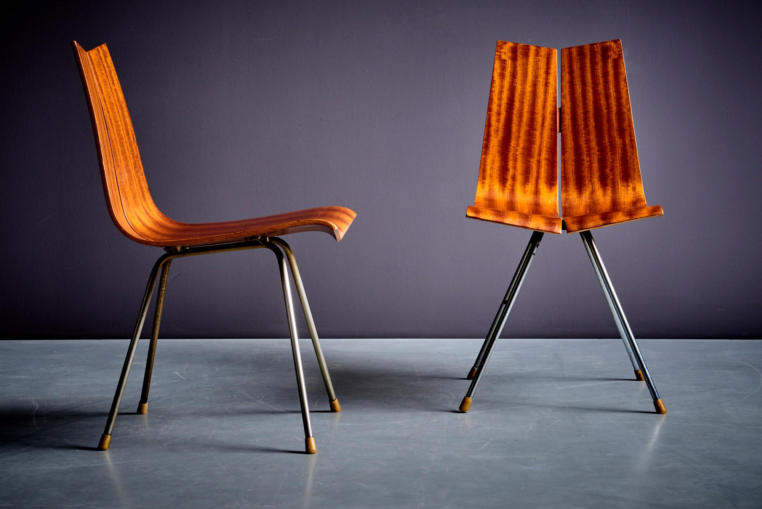 Paire de chaises GA de Hans Bellmann en vente 7