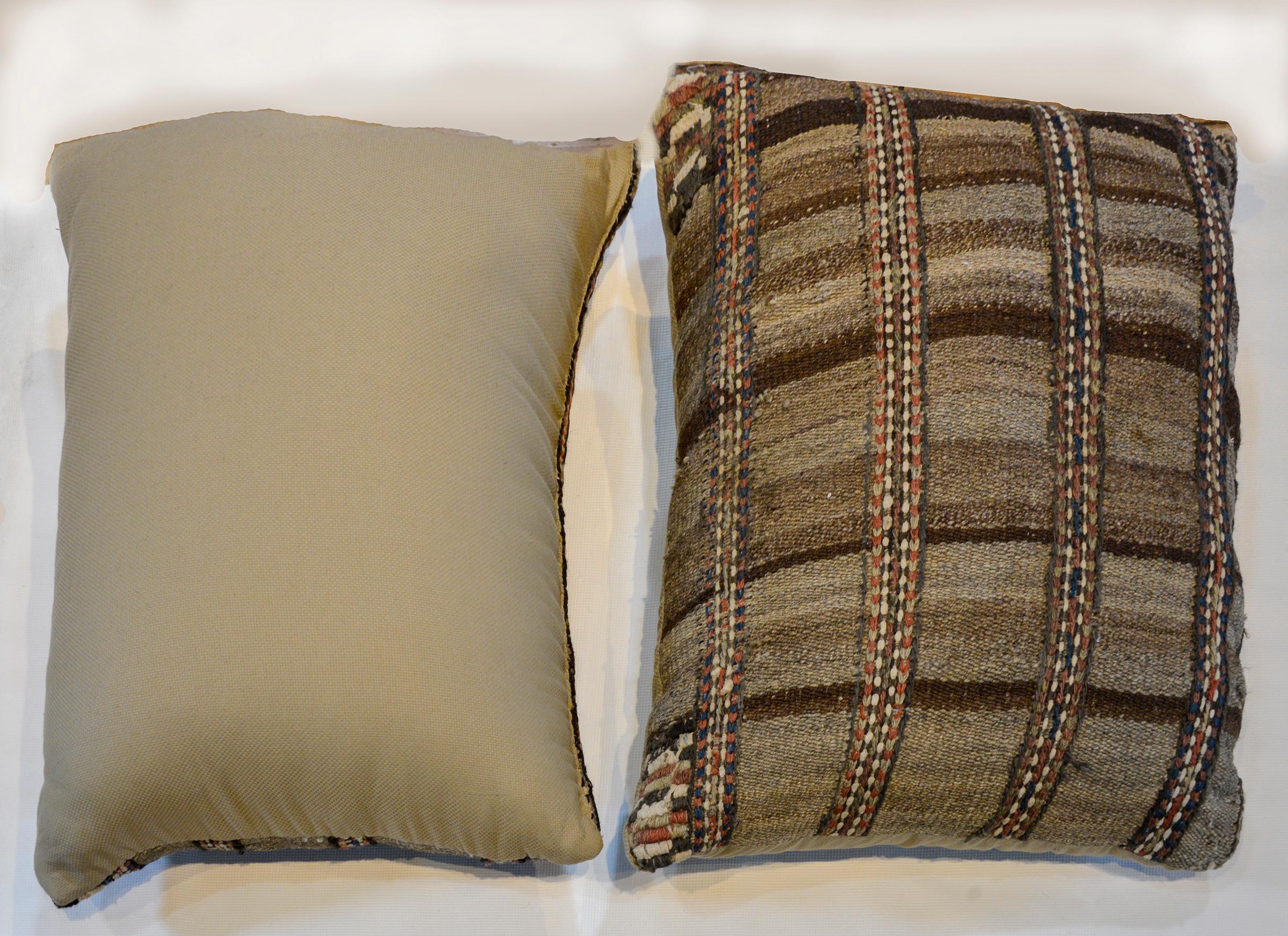 Pair of Gabbeh Pillows In Good Condition For Sale In Chicago, IL