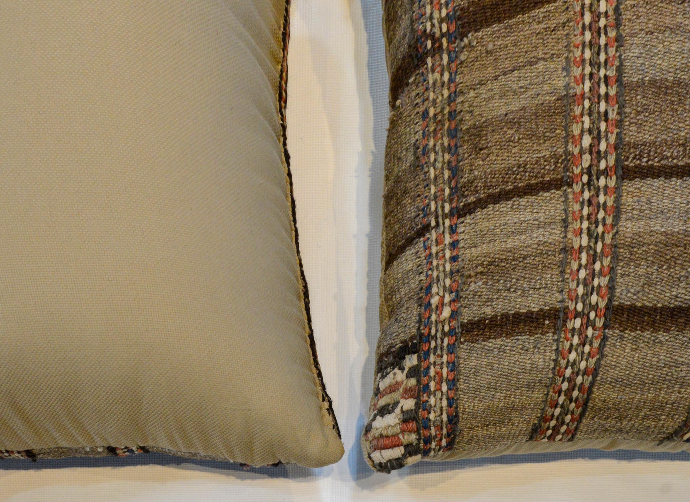 Pair of Gabbeh Pillows For Sale 1