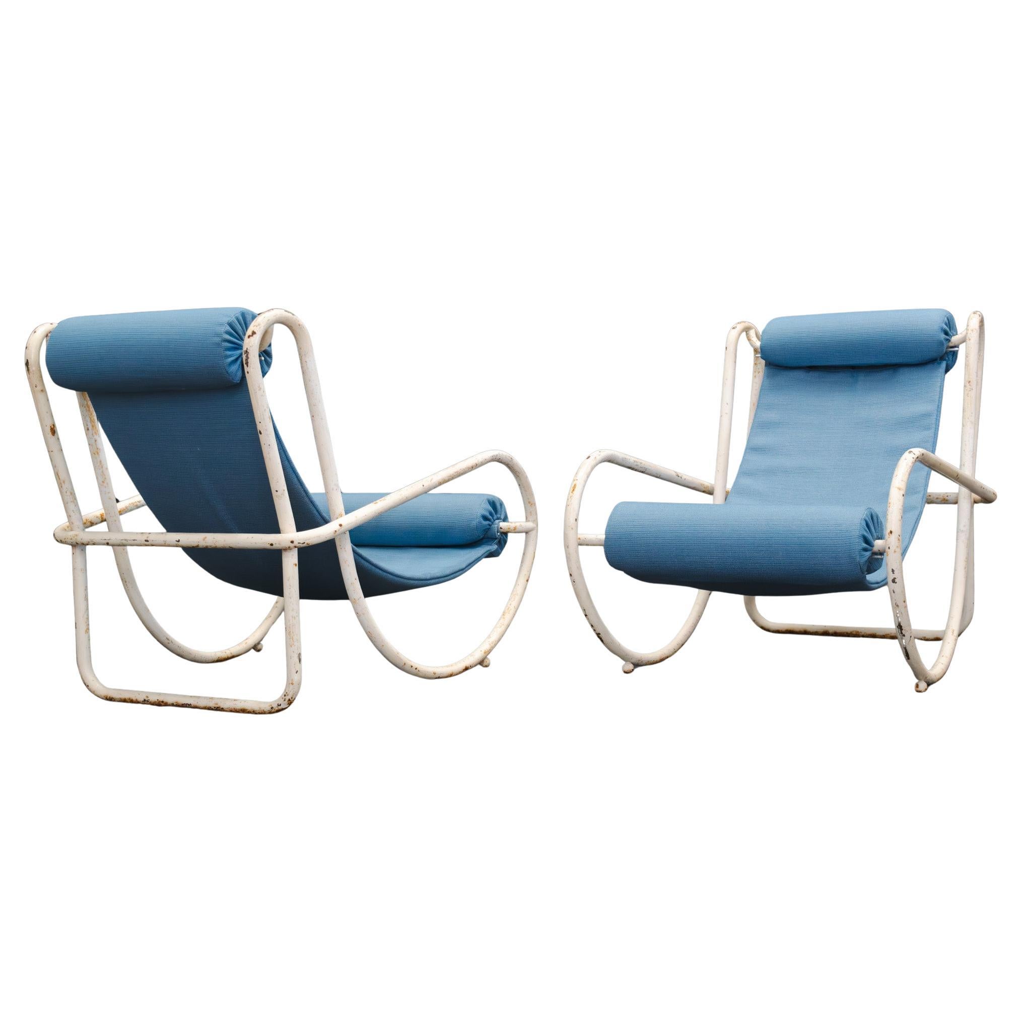 Pair of Gae Aulenti "Locus Solus" Armchairs