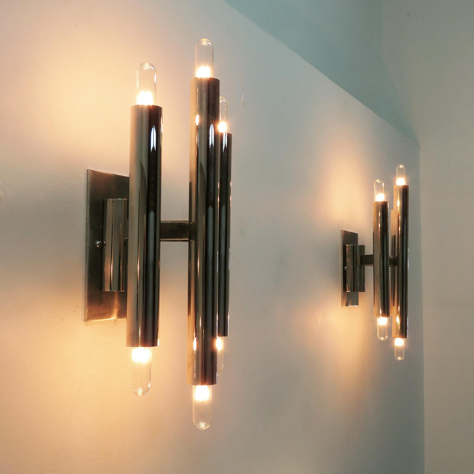 Pair of Gaetano Sciolari Wall Lights 2