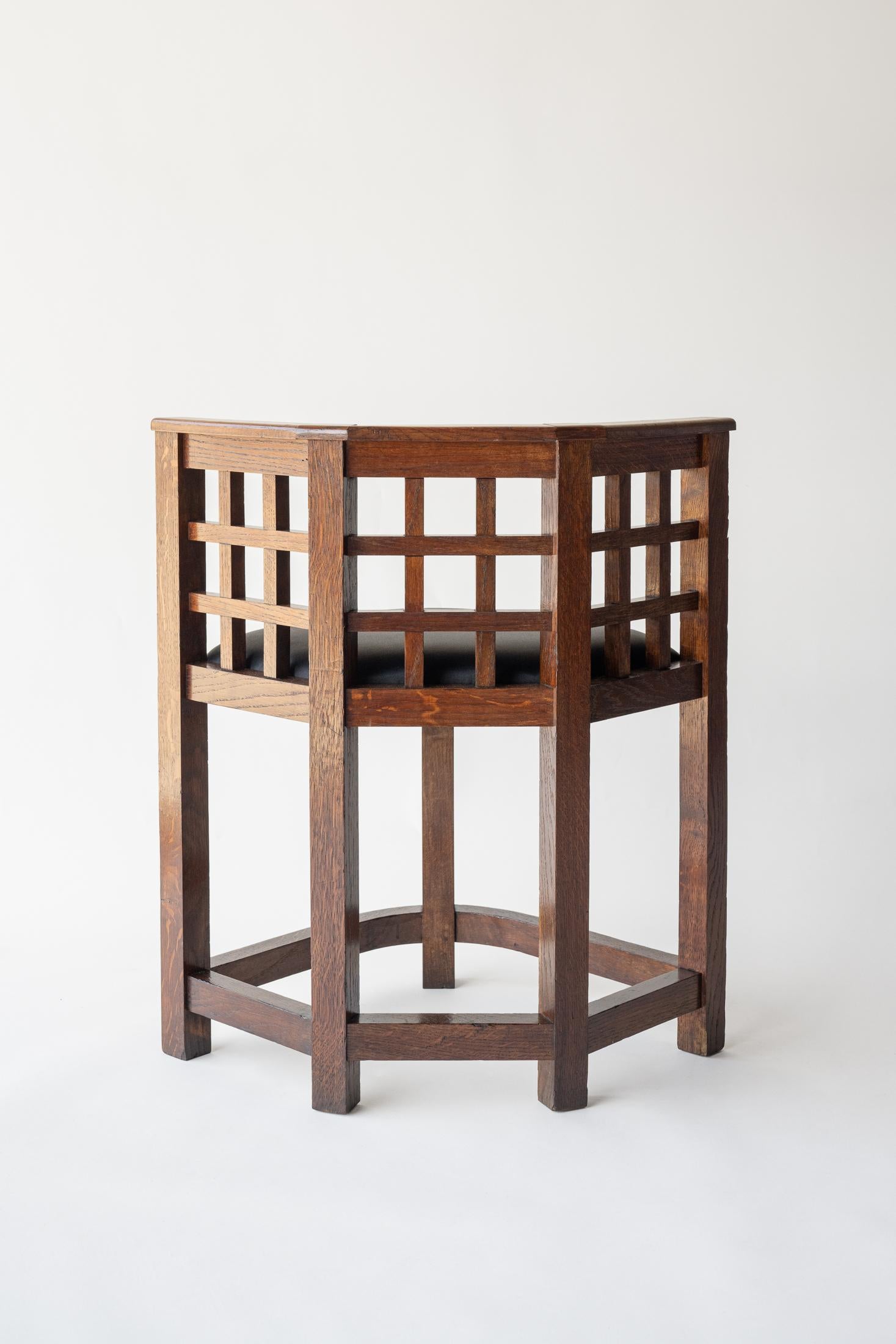 Art Deco Game Table Chair by Francis Jourdain, c. 1920