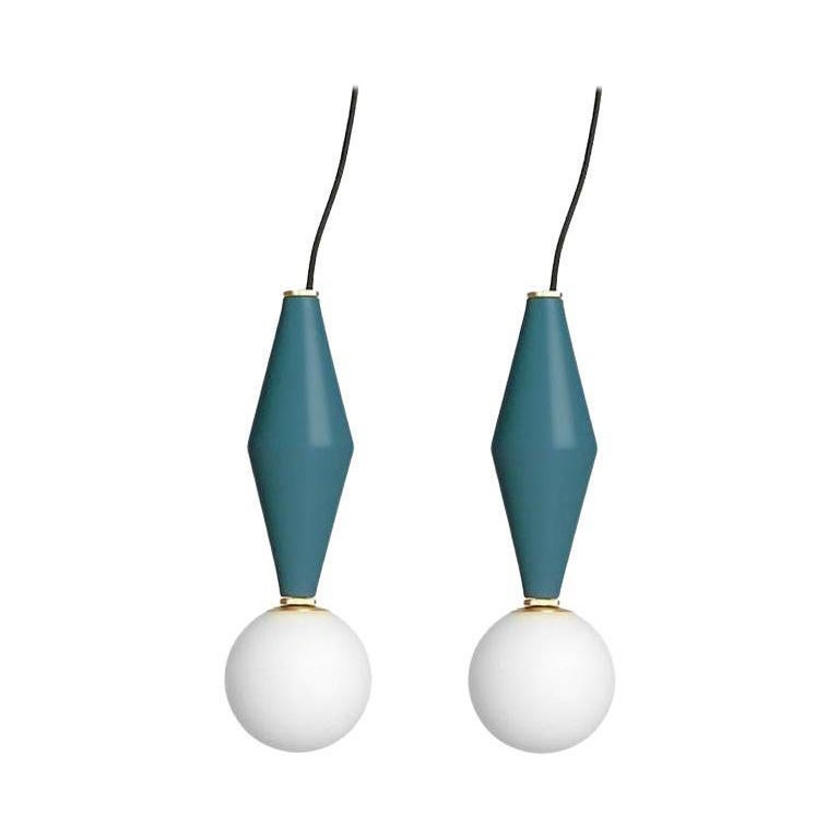 Pair of Gamma A Lamps by Mason Editions