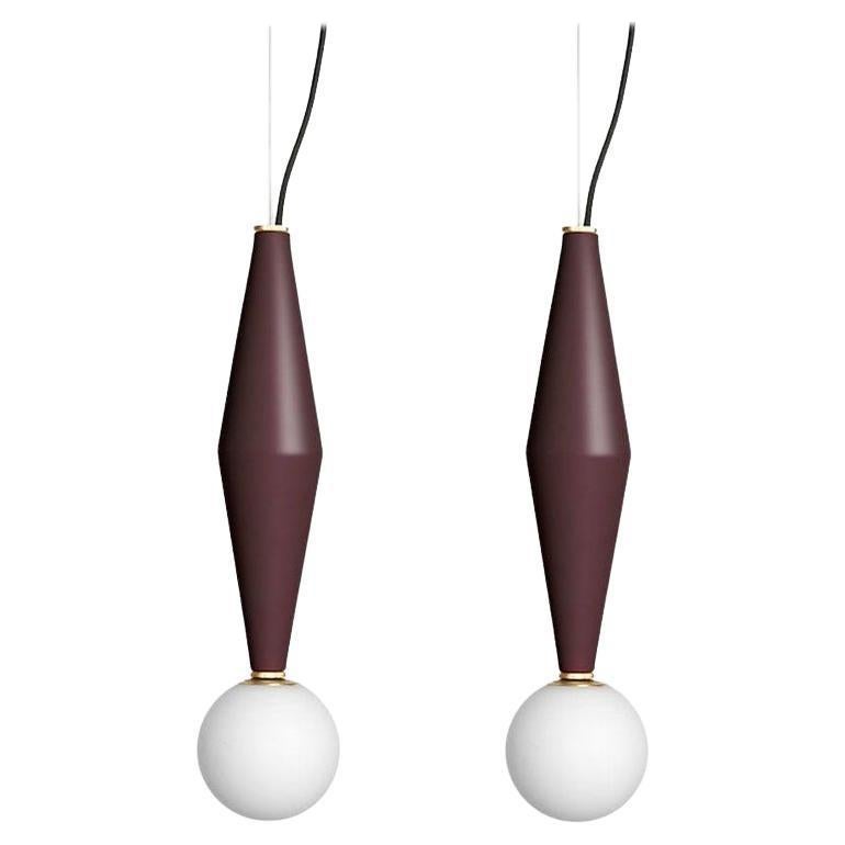 Pair of Gamma B Lamps by Mason Editions