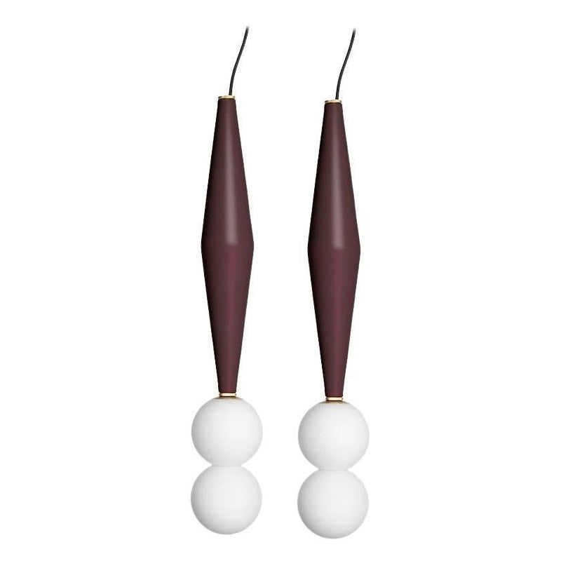 Pair of Gamma C Lamps by Mason Editions