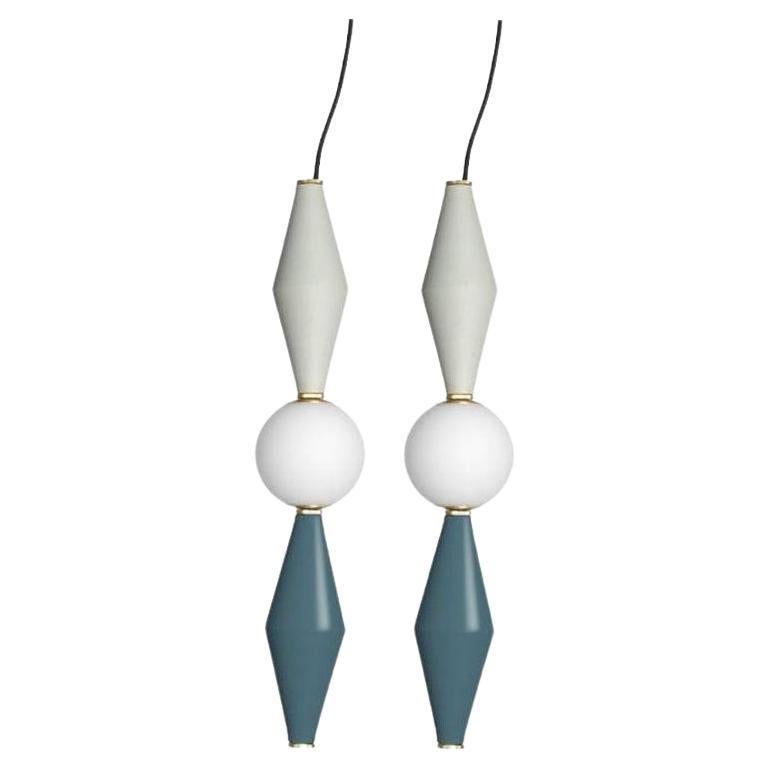 Pair of Gamma E Lamps by Mason Editions For Sale at 1stDibs