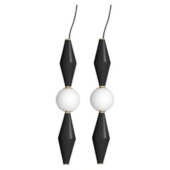 Paar Gamma D-Lampen von Mason Editions
